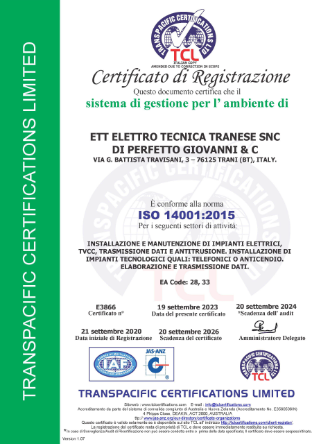 ETT ISO 14001